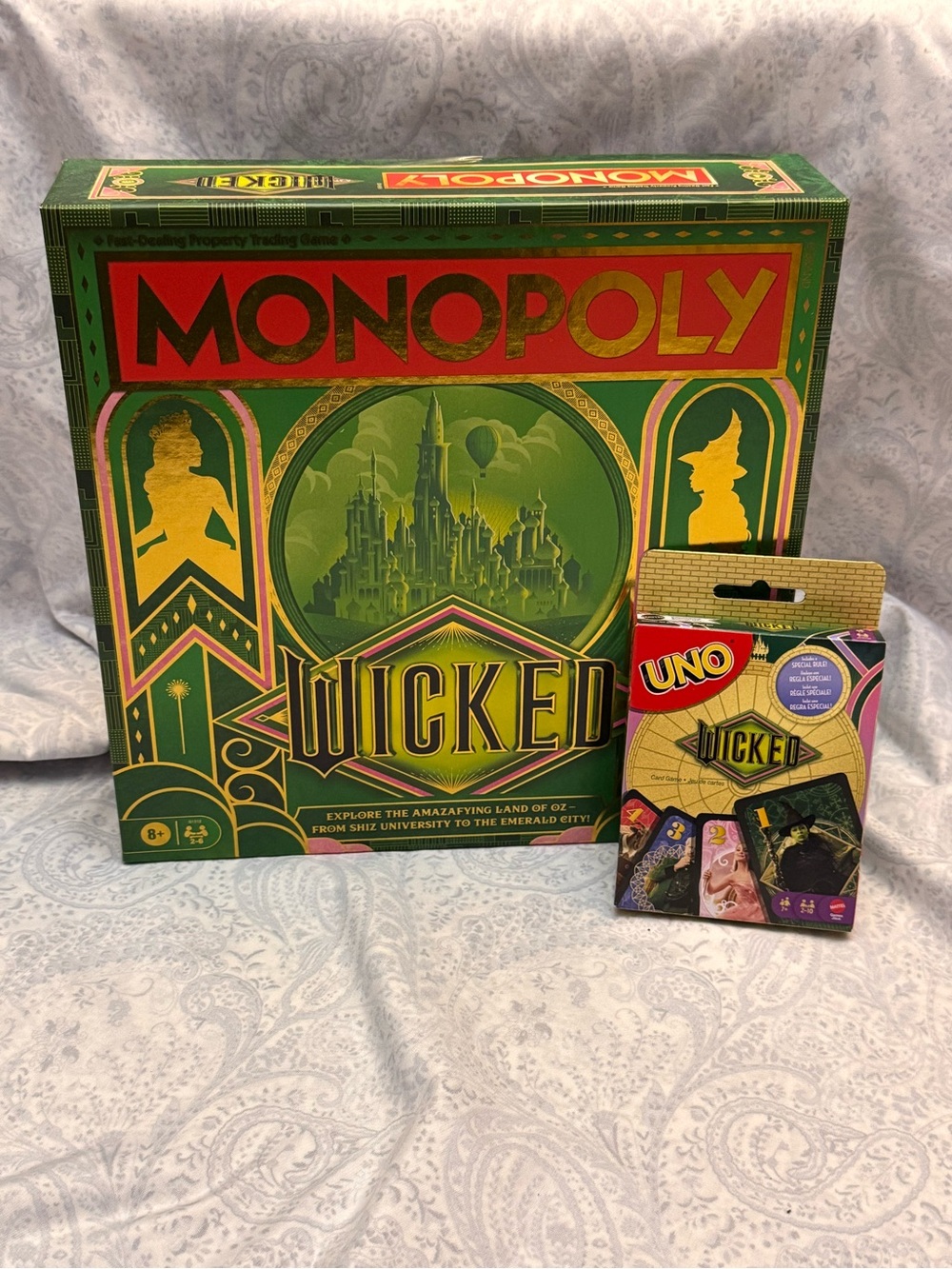 Hasbro Wicked Game Night with Monopoly & UNO